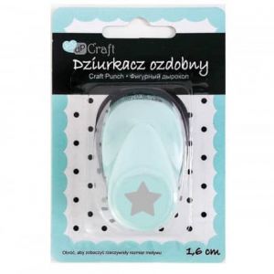 Dziurkacz ozdobny dpCraft 1,6cm Gwiazda