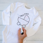 Markery do tkanin Faber-Castell zestaw Baby Shower, 5 kolorów - 8