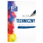 Blok techniczny Oxford Biały A4/10 - 2