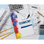Blok techniczny Oxford Biały A4/10 - 4