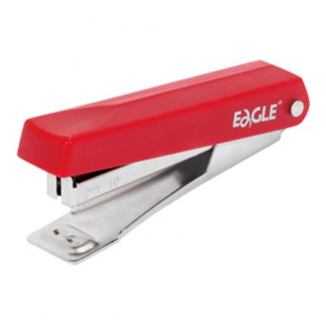 Zszywacz Eagle 1001BDS, 8 kartek, czerwony