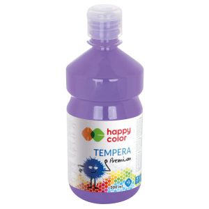 Farba Tempera Happy Color Premium 500ml, Lawendowa