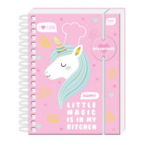 Przepiśnik Interdruk z gumką A5/120/90g Unicorn