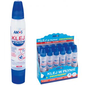 Klej Amos w płynie dwustronny 34ml