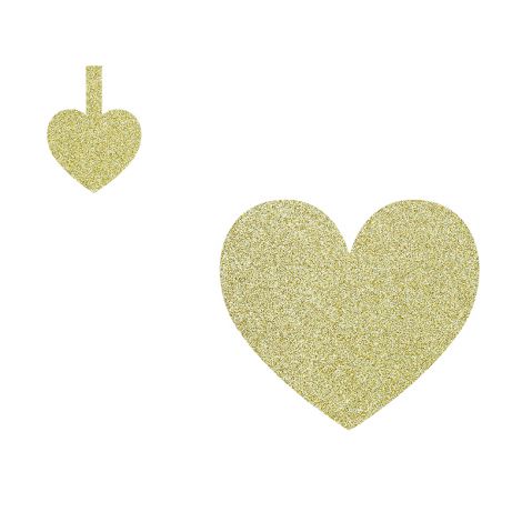 Dekoracje papierowe PartyDeco Sweet Love, 8szt - 2