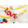 Balon foliowy Love, 140x35cm, czerwony - 5