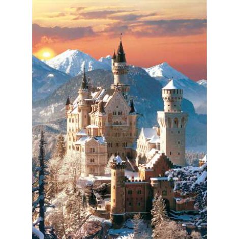 Puzzle Clementoni 1500el Neuschwanstein - 2