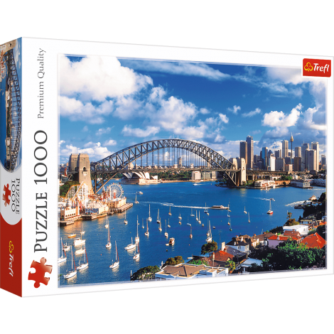 Puzzle Trefl 1000el Port Jackson Sydney