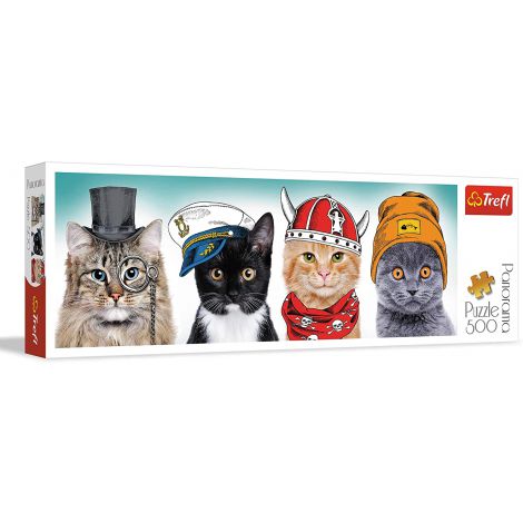 Puzzle Trefl 500el Panorama Puszysta Ekipa