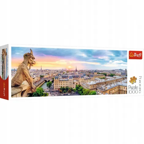 Puzzle Trefl 1000el Panorama Widok Z Notre-Dame