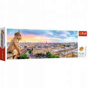 Puzzle Trefl 1000el Panorama Widok Z Notre-Dame