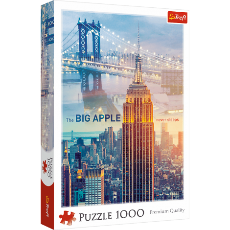 Puzzle Trefl 1000el Nowy Jork o Świcie