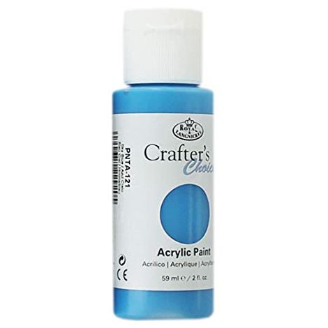 Farba akrylowa R&L Crafter's Choice 59ml, Niebieska/Pale Blue - 2