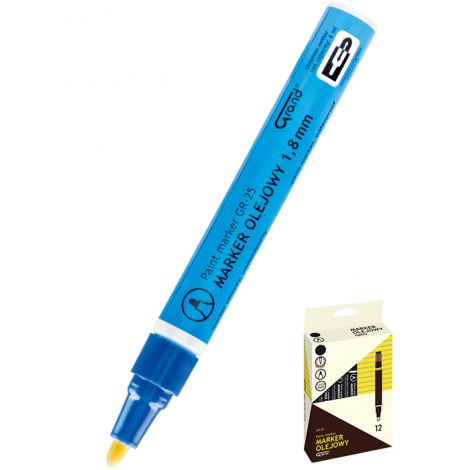 Marker olejowy Grand GR-25, Niebieski