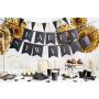Tasiemka satynowa PartyDeco Czarna, 6mm x 25m - 3