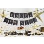 Tasiemka satynowa PartyDeco Czarna, 6mm x 25m - 4