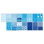 Blok z motywami Happy Color Blue A4/15/80g - 3
