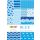 Blok z motywami Happy Color Blue A4/15/80g