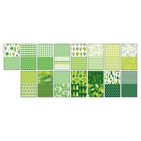 Blok z motywami GREEN A4/15/80g - 2