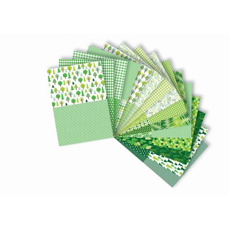 Blok z motywami GREEN A4/15/80g - 3