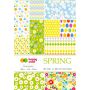 Blok z motywami Happy Color Spring A4/15/80g - 2
