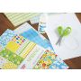 Blok z motywami Happy Color Spring A4/15/80g - 5