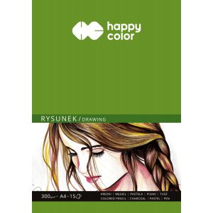 Blok do rysunku Happy Color ART A4/15/300g