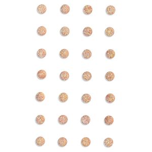 Kryształki samoprzylepne dpCraft 8mm, 28szt, Light Pink