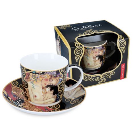 Filiżanka Carmani 220ml ze spodkiem - G. Klimt, Macierzyństwo