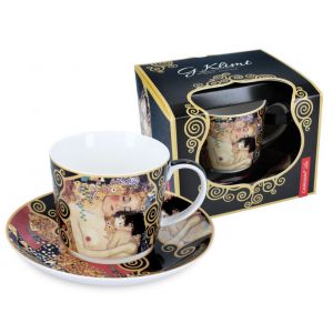 Filiżanka Carmani 220ml ze spodkiem - G. Klimt, Macierzyństwo