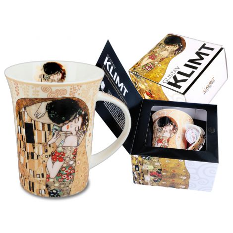 Kubek Carmani 350ml - G. Klimt, Pocałunek