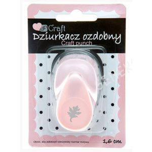 Dziurkacz ozdobny dpCraft 1,6cm Dąb