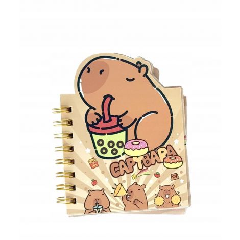 Kołonotes dpCraft Kapibara 7.9 x 10.5 cm/50 linia