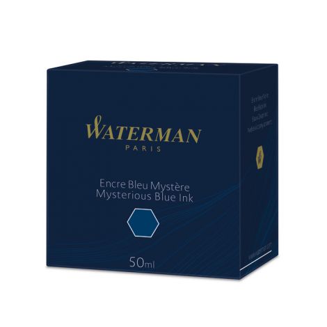 Atrament Waterman 50ml Granatowy (Mysterious Blue) - 5