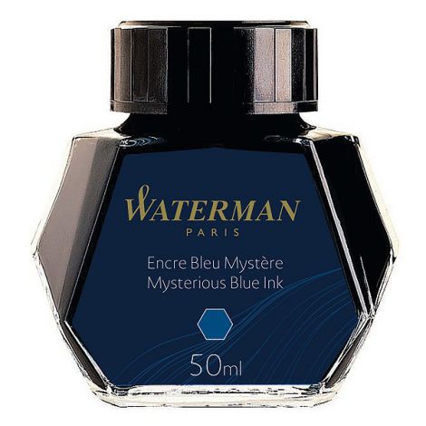 Atrament Waterman 50ml Granatowy (Mysterious Blue) - 2
