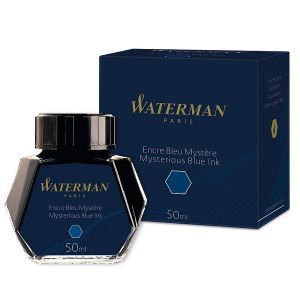 Atrament Waterman 50ml Granatowy (Mysterious Blue)