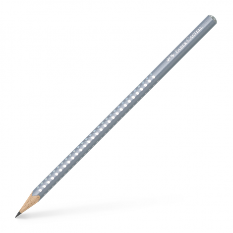 Ołówek Faber-Castell Sparkle Pearly, B, szary - 2