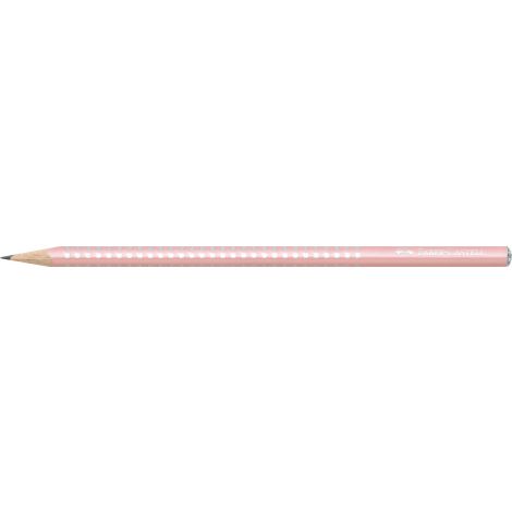 Ołówek Faber-Castell Sparkle Pearly, B, różany