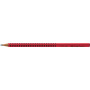 Ołówek Faber-Castell Grip 2001, B, czerwony - 2