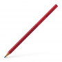 Ołówek Faber-Castell Grip 2001, B, czerwony - 3