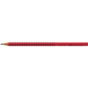 Ołówek Faber-Castell Grip 2001, B, czerwony