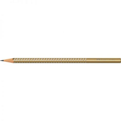 Ołówek Faber-Castell Sparkle Pearl, B, złoty