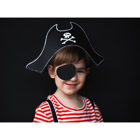 Czapka Pirata z opaską na oko, 23 x 18 cm - 2