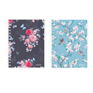 Brulion na spirali Herlitz Ladylike, A6/100 kratka