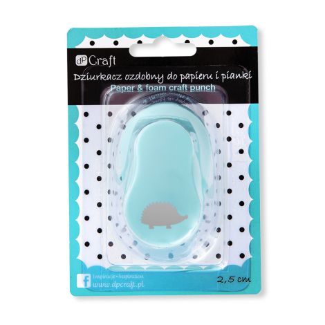 Dziurkacz ozdobny dpCraft do papieru i pianki 2,5cm Jeż