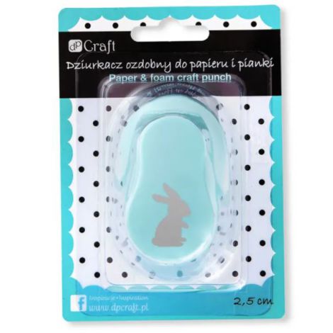 Dziurkacz ozdobny dpCraft do papieru i pianki 2,5cm Zając