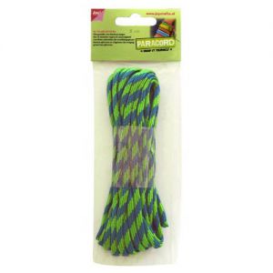 Sznurek Paracord 5m, Niebiesko-zielony