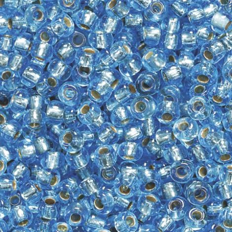 Koraliki szklane Knorr Prandell 2.5mm, Błękitne transparentne