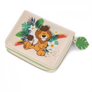 Portfel Nici 12x9.5cm, imitacja skóry Lew