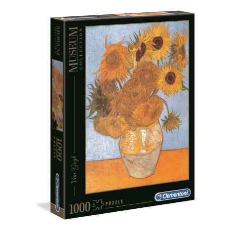 Puzzle Clementoni Museum 1000el Van Gogh: Sun Flowers